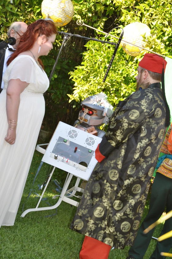 Married by a Robot. Oh yes.